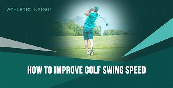 Golf Swing Speed Improvement Strategies