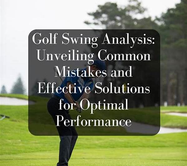Common Mistakes In Golf Swings