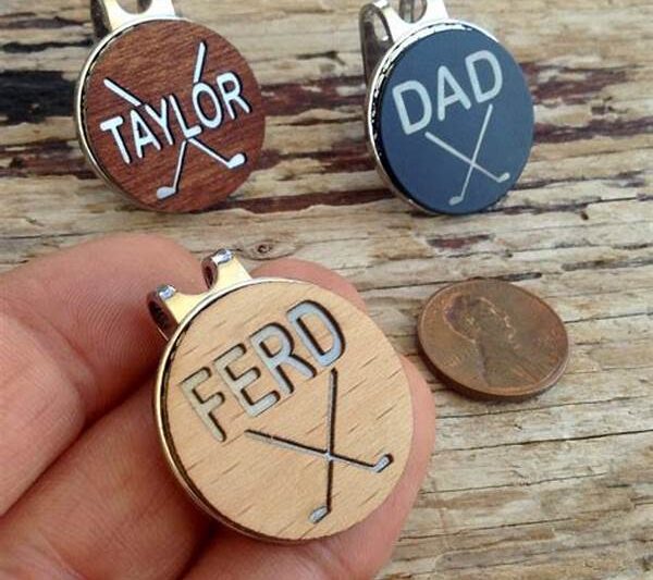 Personalized Golf Ball Markers For Dads