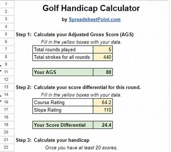 Reliable Golf Handicap Calculators