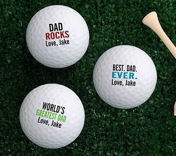 Custom Golf Ball Sets Dad
