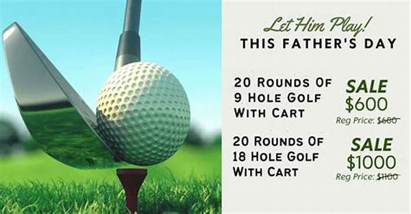 Dad-friendly Golf Package Deals