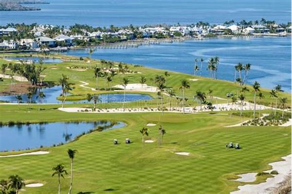 Florida Golf With Ocean Backdrop