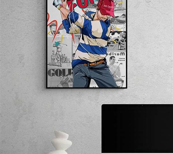 Modern Golf Art Design Gifts