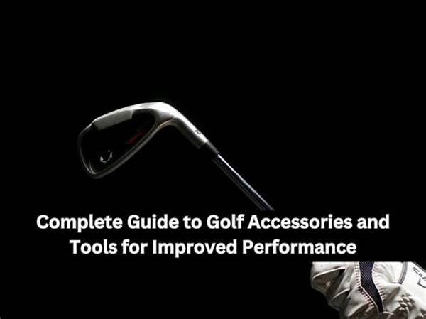 Comprehensive Men’s Golf Accessories Guide