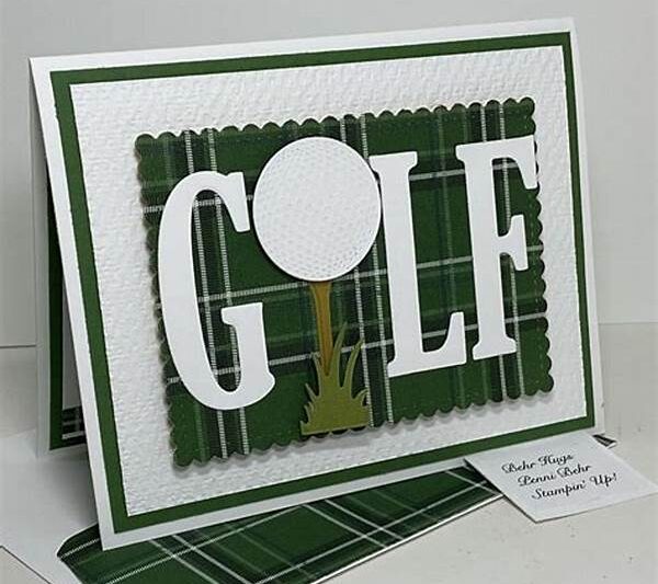 Dad’s Golf-themed Handmade Items