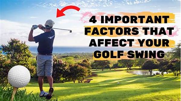Factors Influencing Advanced Golf Swing
