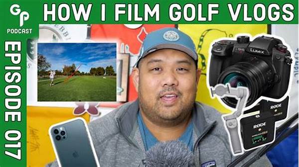 Golf Vlog Filming Techniques