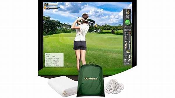 High-definition Golf Simulator Screens