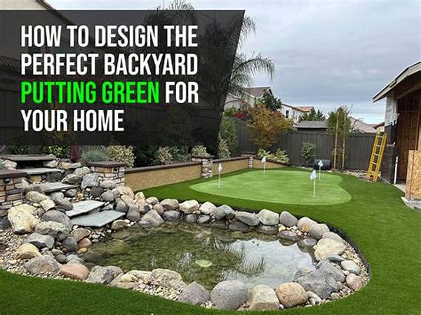 Economical Backyard Putting Green