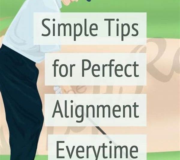 Alignment Tips For Golf Swings