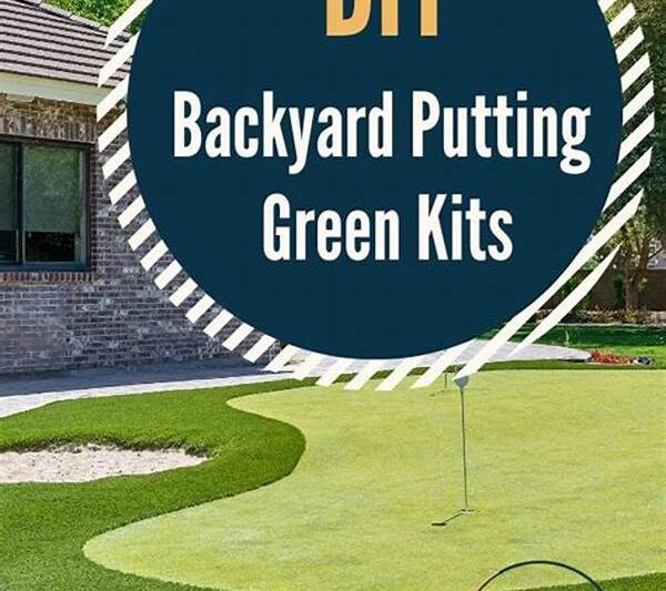 Inexpensive Backyard Putting Kits