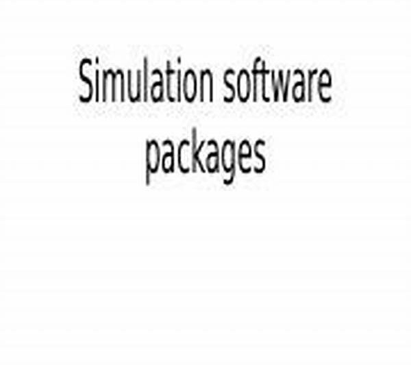 Value-for-money Simulation Software Packages