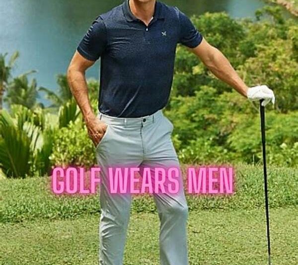 Vintage-inspired Golf Wear Men