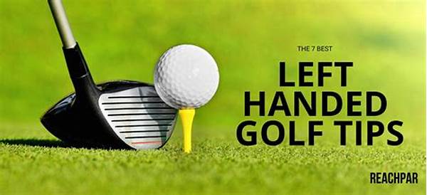 Left-handed Golf Equipment Tips