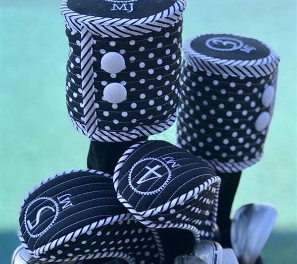 Monogrammed Golf Club Headcovers
