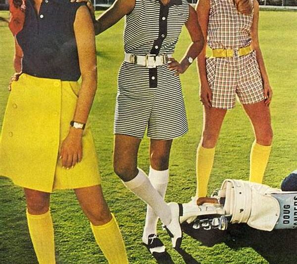 Retro Style Golf Clothing