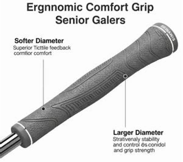 Ergonomic Handles For Senior Golfers