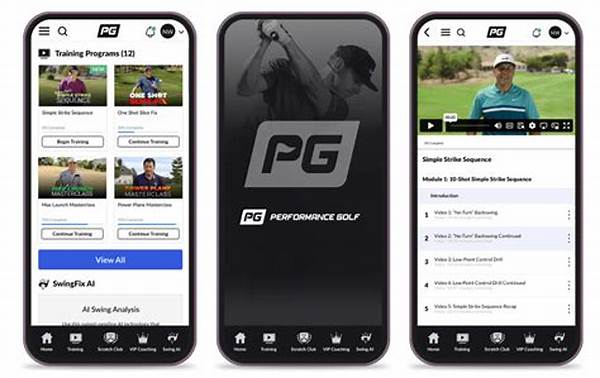 Personalized Swing Performance Training