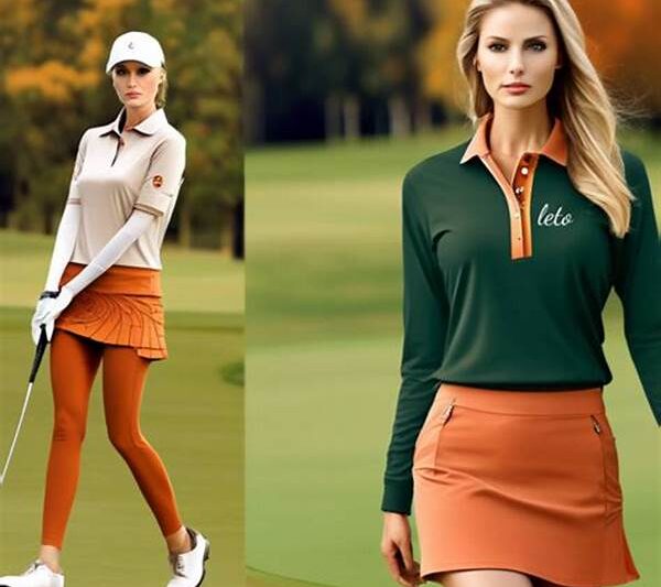 Sophisticated Ladies’ Golfing Garments