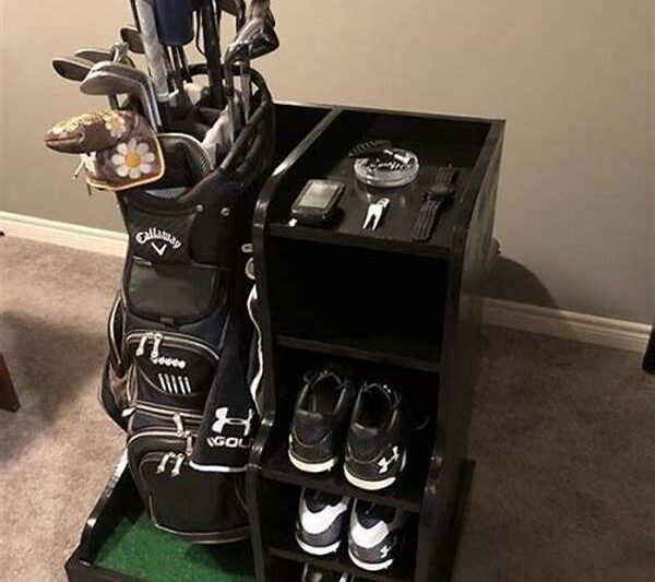 Space-saving Golf Club Storage Ideas
