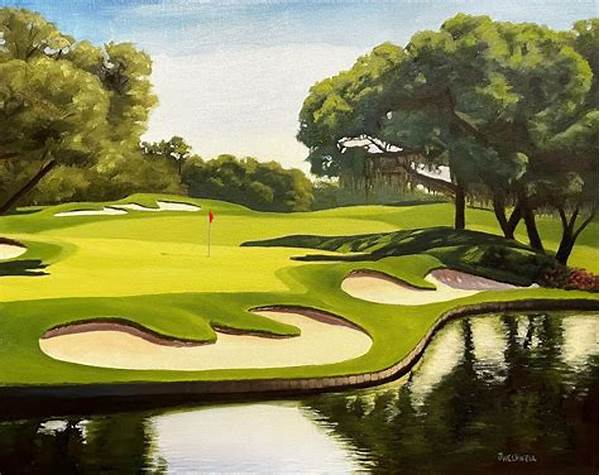 Classic Golf Course Paintings