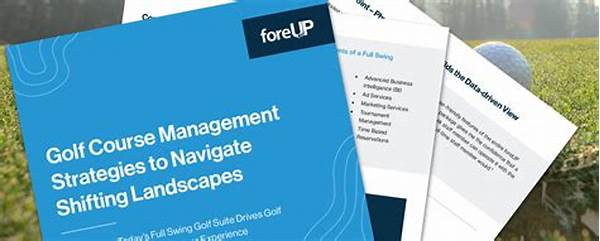 Course Management Strategies Golf